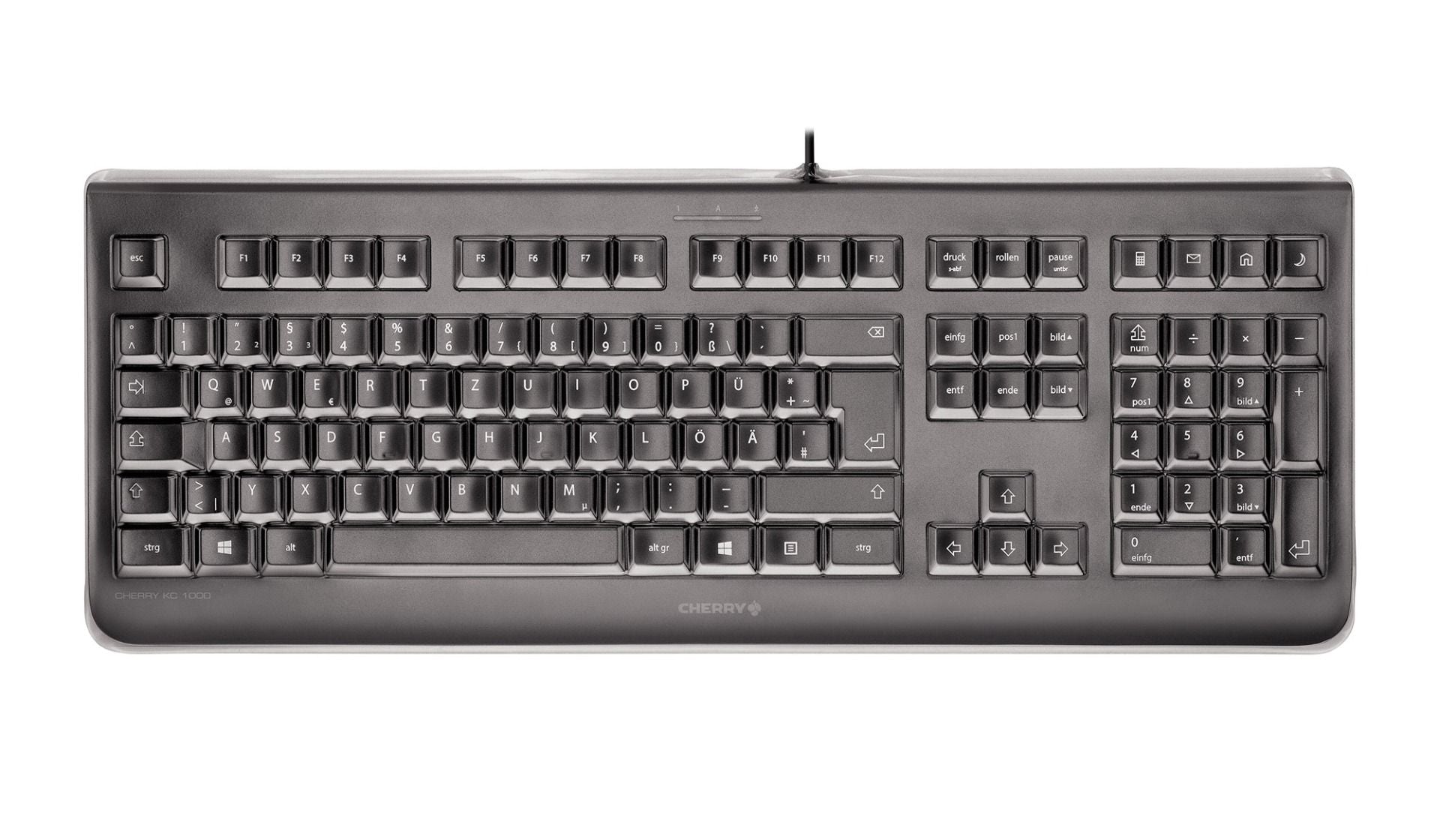 CHERRY KC 1068 USB-Tastatur schwarz CHERRY KC 1068 USB-Tastatur schwarz